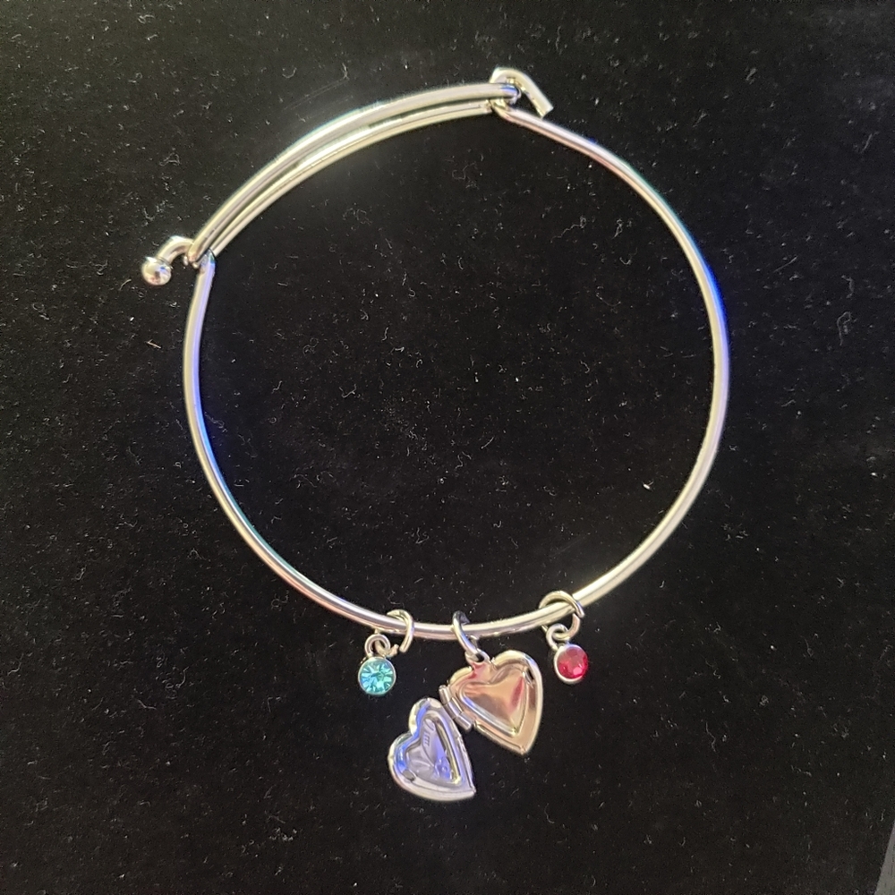 💎BOGO Custom Birthstone Silver Bracelet